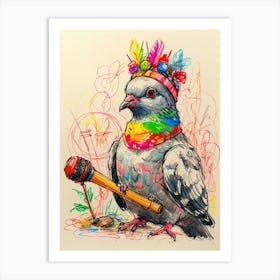 Pigeon 1 Art Print