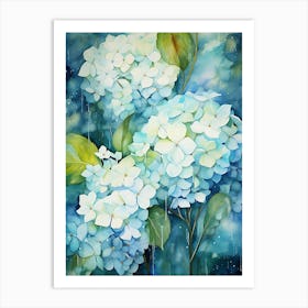 Hydrangeas 17 Art Print