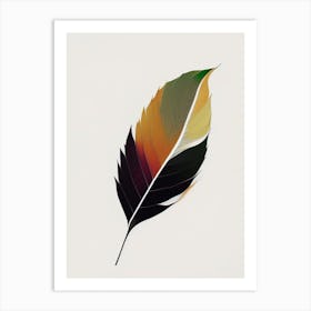 Ash Leaf Abstract 4 Art Print