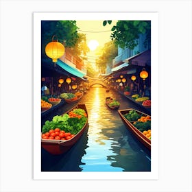 Asian Market Poster