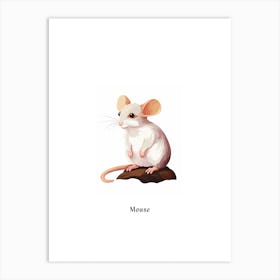 Mouse Kids Animal Poster Art Print