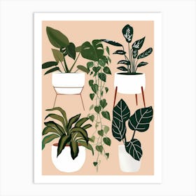 Houseplants 1 Art Print