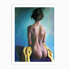 Nude 01 (2012) Art Print