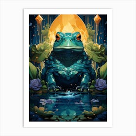 Frog Art Art Print