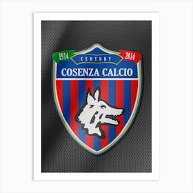 Cosenza Calcio Art Print