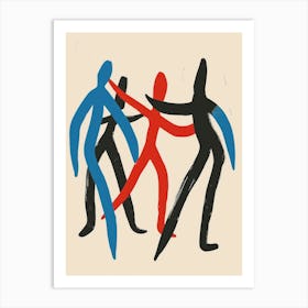 Dancers 12 Art Print