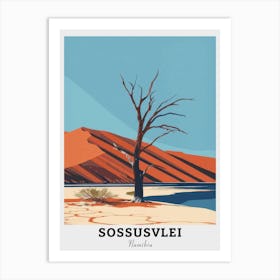 Sossusvlei Travel Art Print