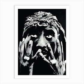 Tupac 5 Art Print