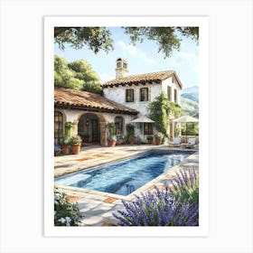 Spanish Winery 10 Art Print