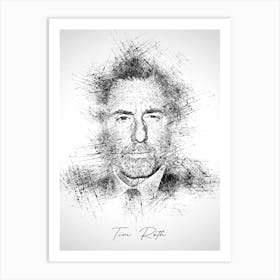 Tim Roth Art Print