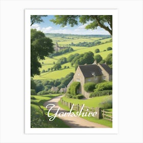 Yorkshire England Countryside Art Print