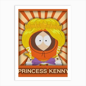 Princess Kenny Art Print