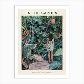 In The Garden Poster Royal Botanic Garden Edinburgh United Kingdom 11 Art Print