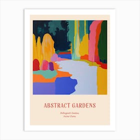 Colourful Gardens Bellingrath Gardens Usa 3 Red Poster Art Print