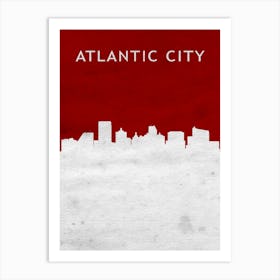 Atlantic City New Jersey Art Print