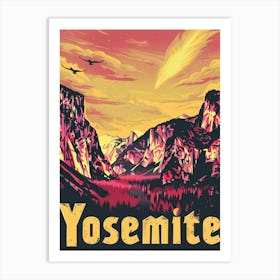 Yosemite National Park Art Print