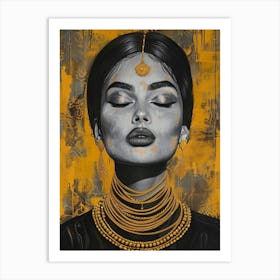 Woman In Gold Art Print