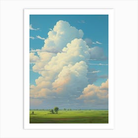 Clouds In The Sky 5 Art Print
