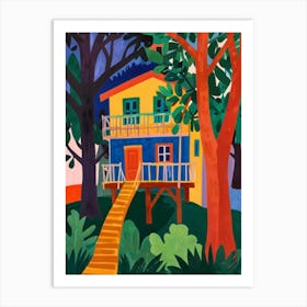 House In The Woods 1 Art Print