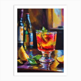 Alcholic Drink 0 (1) Art Print