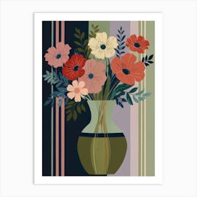 Flowers In A Vase 35 Art Print