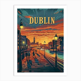 Dublin Art Print