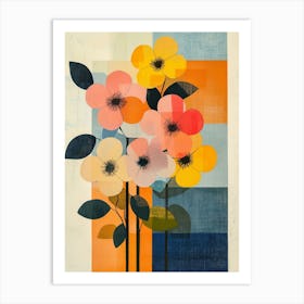 Flowers In A Vase 112 Art Print