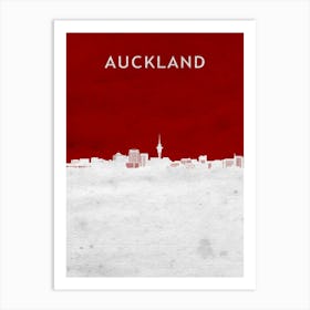 Auckland New Zealand Art Print