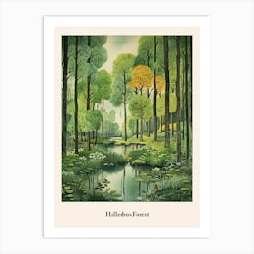 Hallerbos Art Print