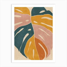 Tropical Leaf 3 Art Print
