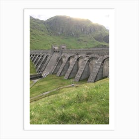 Scottish Dam Art Print