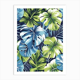 Tropical Leaves 192 Art Print