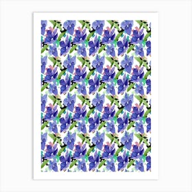 Lily Of The Valley - Veronica blue flower Art Print