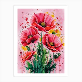 Poppies Art Print