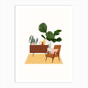 Plant Corner Art Print
