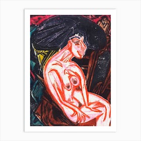 Peter Schlemihl'S Wondrous Story, The Beloved, Ernst Ludwig Kirchner Art Print