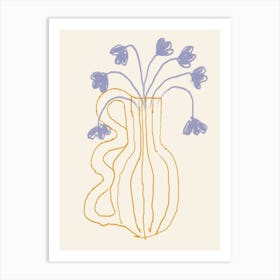 Vase Of Flowers 7 Art Print