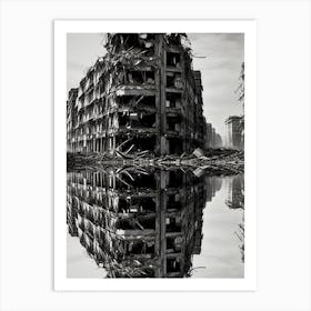 City In Ruins Art Print