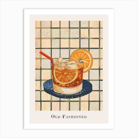 Old Fashioned Tile Poster Art Print