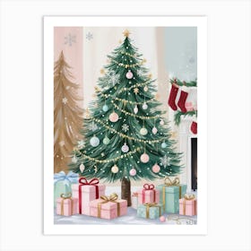 Christmas Tree 7 Art Print