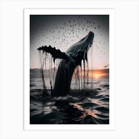 Humpback Whale Art Print