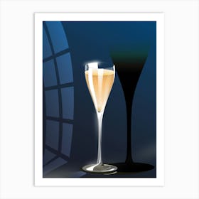 Glass Of Wine Art Print