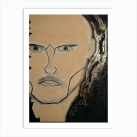 Billy Corgan smashing pumpkin Art Print