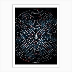 Inception Maze Art Print