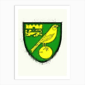 Norwich City 1 Art Print