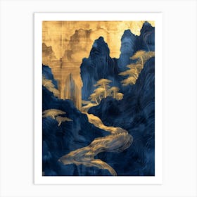 Chinese Mountains 41 Art Print