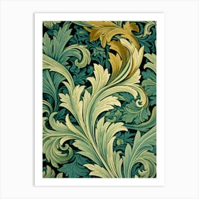 Victorian Wallpaper 8 Art Print