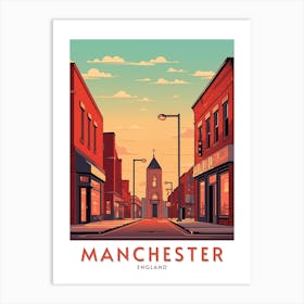 Manchester England Art Print