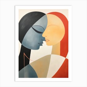 'The Kiss' Art Print