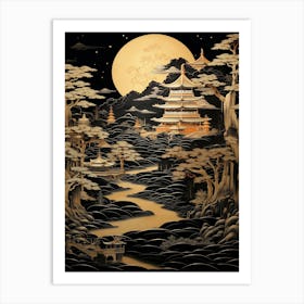 Asian Landscape 80 Art Print